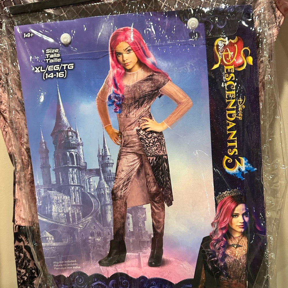 Disney Descendants 3 Kids Costume - Pink and Black